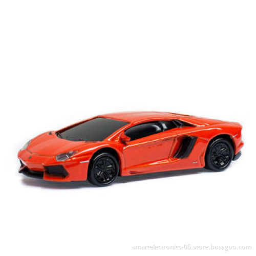 Plastic Car-shaped USB Flash Drives, 64MB-128GB, Free Printing, Custom Package,Grade A
